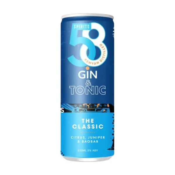 58 CLASSIC G&T CAN [330ML] product image