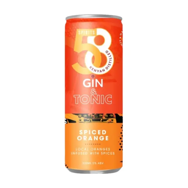 58 ORANGE G&T CAN [330ML] product image