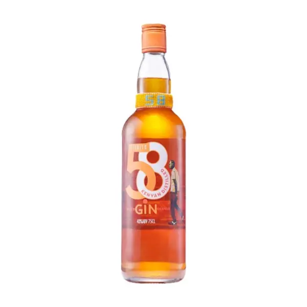 58 SPICED ORANGE GIN 750ML product image